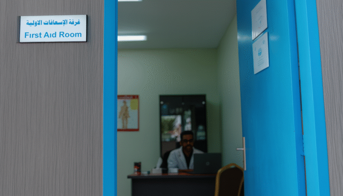 DV 1st Aid room