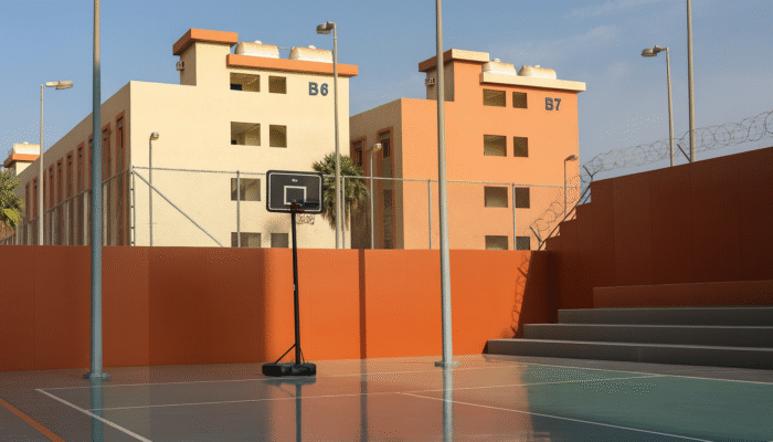 DV playing court